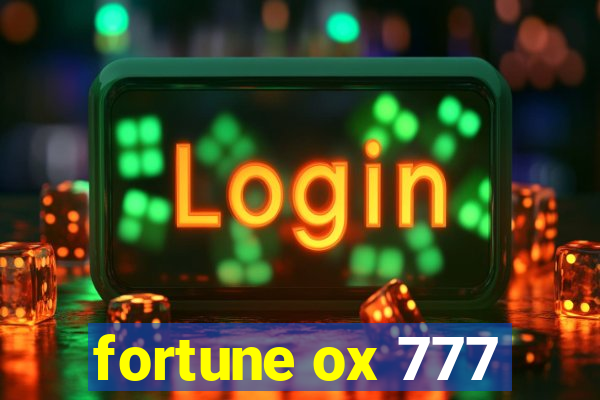 fortune ox 777